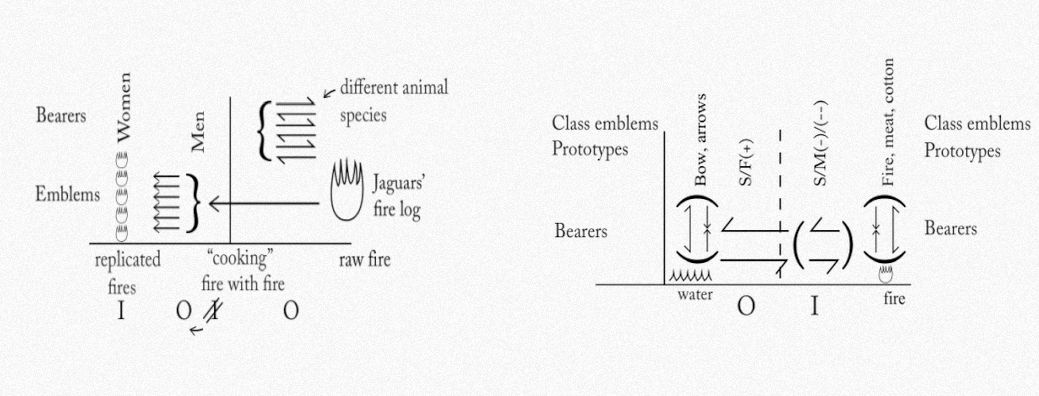 Diagramas de The Fire of the Jaguar de Terence Turner 2